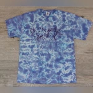 Vintage Rolling Stones No Security 99 Tour Mens T-Shirt Delta Purple Tie Dye XL